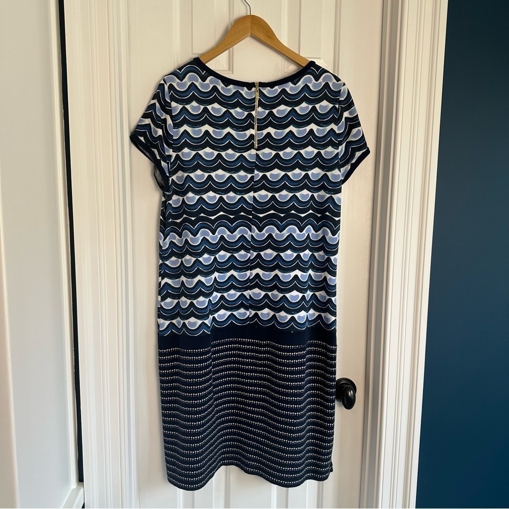 Tommy Bahama Women's Making Waves Pima Cotton T-Shirt Dress EUC - Picture 3 of 6